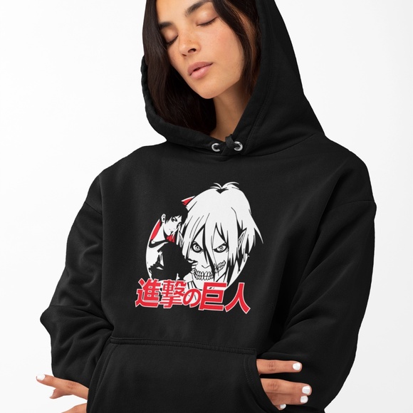 OBEY ANIME DESIGN:: UNISEX CUSTOM HOODIE - Picture 4 of 4